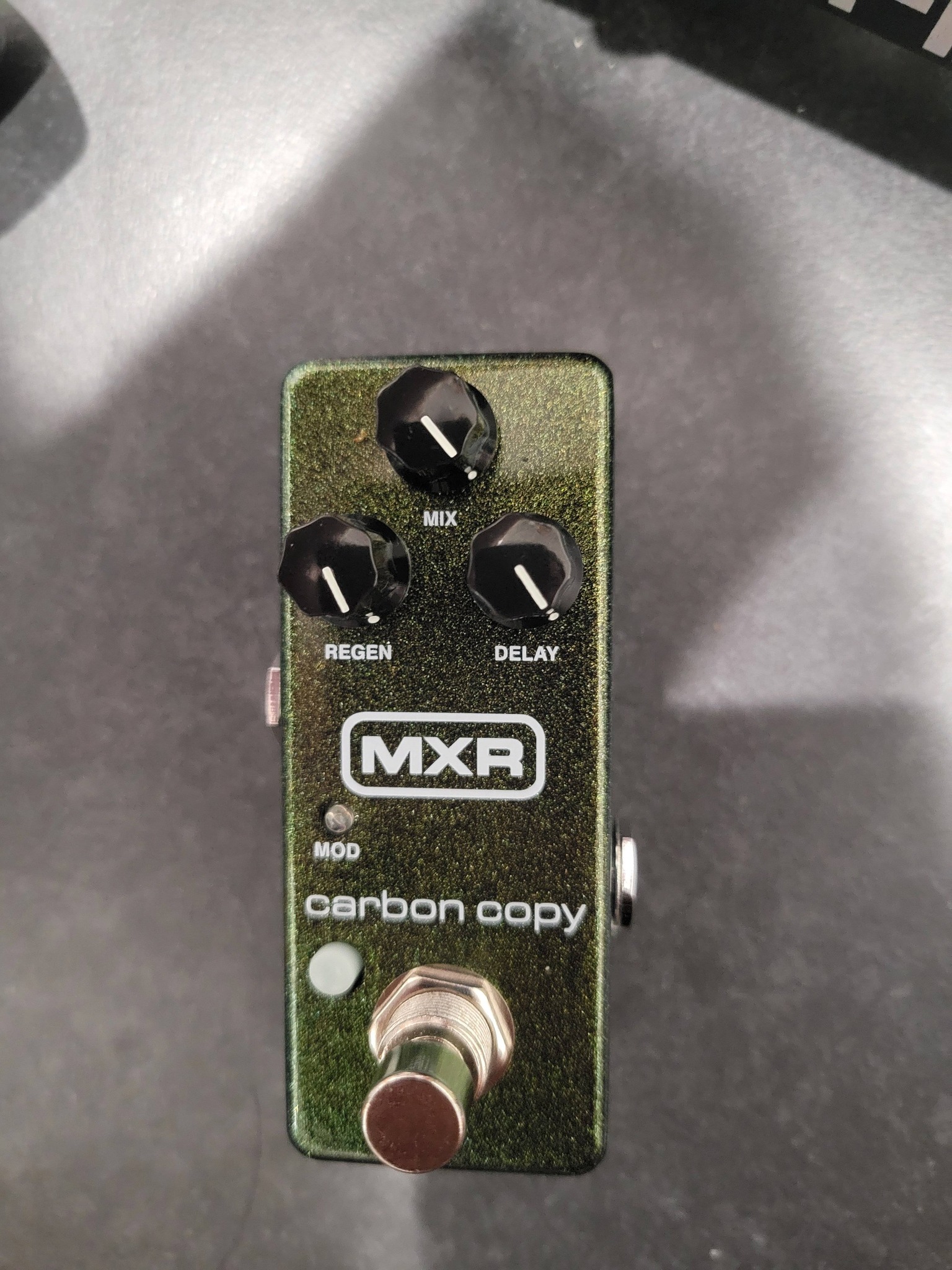 Is mxr carbon copy mini delay pedal working correctly?