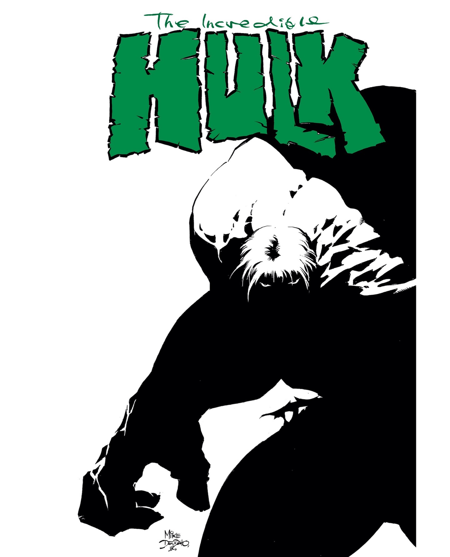 Mike - When I worked on this cover for The Incredible Hulk #61, I ...