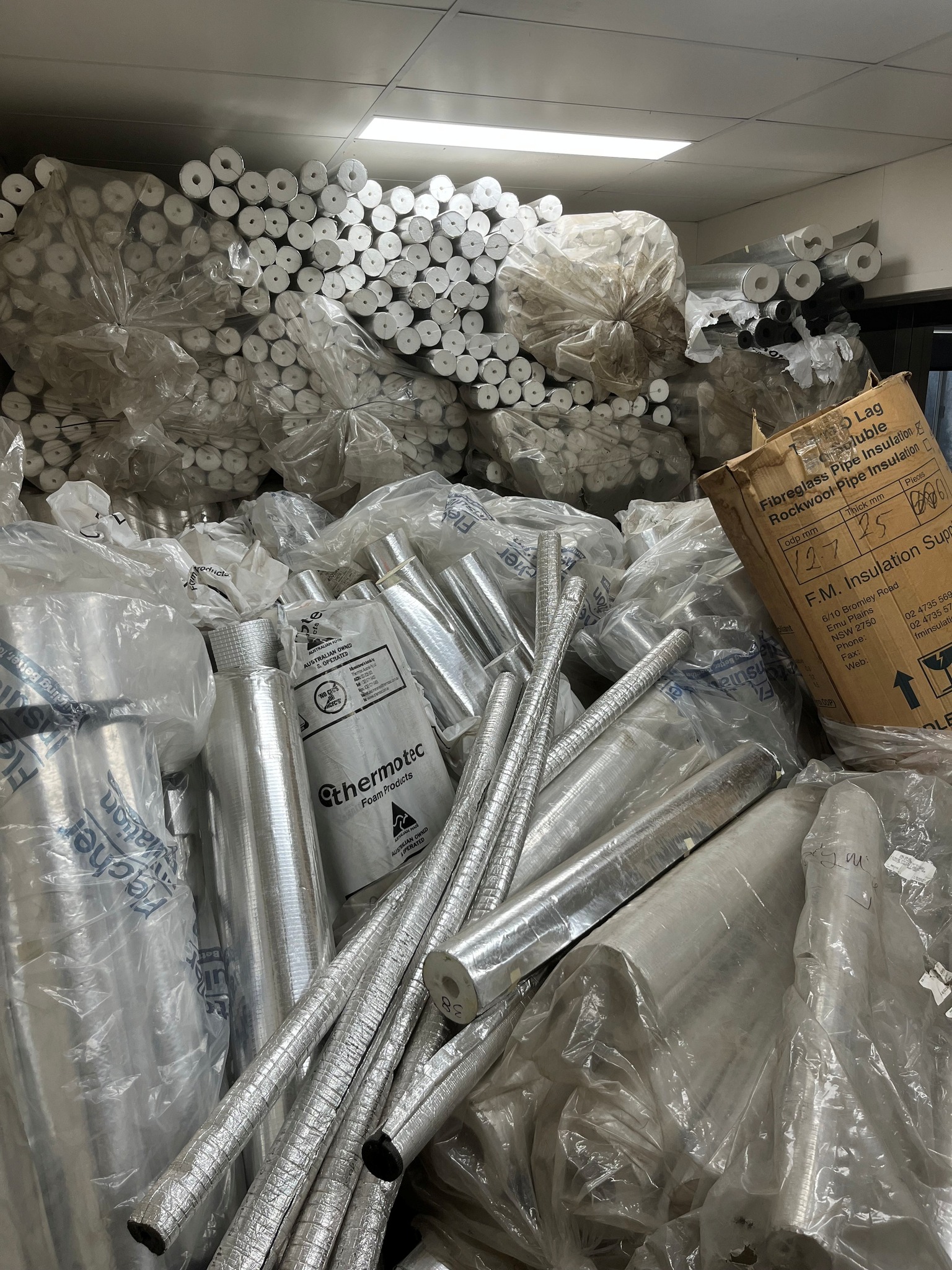 Laggers and Sheeties Australia. | FOR SALE - Sectional Pipe Insulation ...
