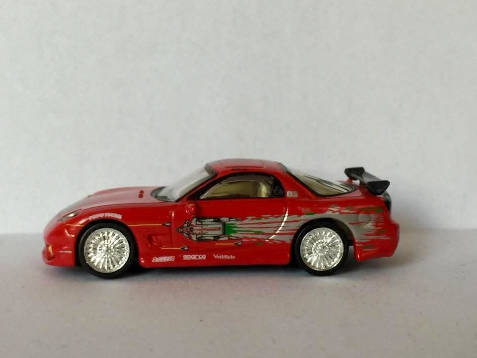 1/64 ERTL Racing Champions (Mazda RX-7) ) Fast and Furious