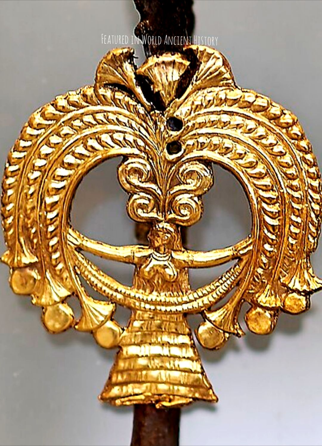 Archaeology & Civilizations | Golden Ornament of a Hair Pin | Facebook