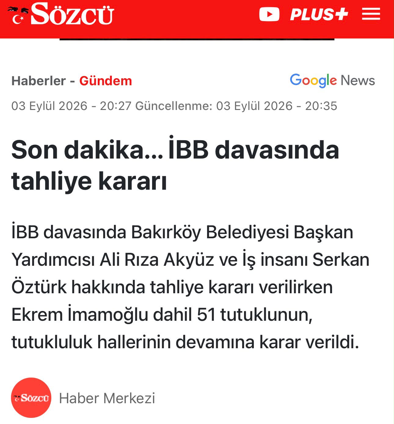İBB davasında sadece iki tahliye kararı verildi Bakırköy Belediye Başk