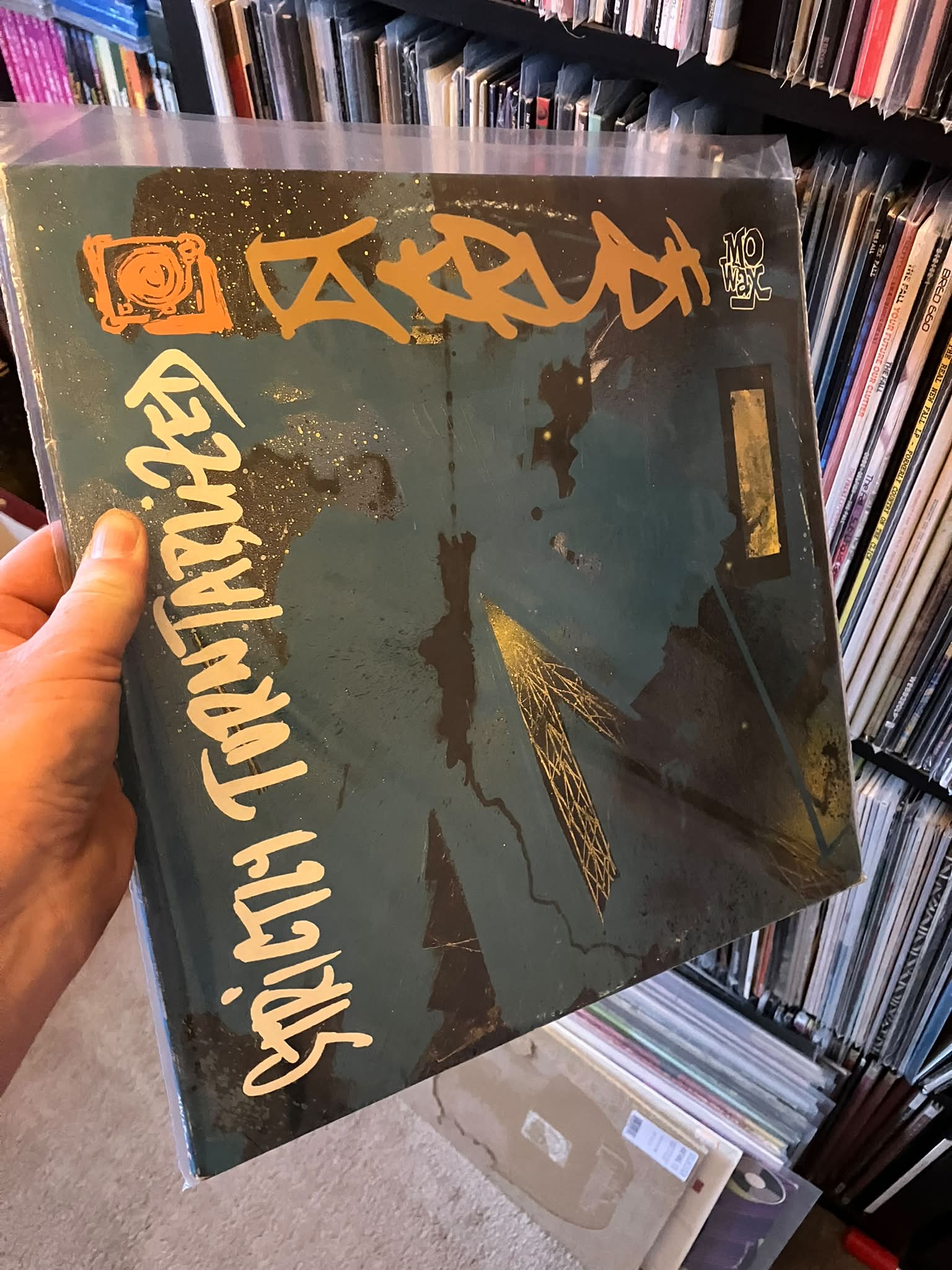 DJ Krush's rare album Strictly Turntablized on Mo' Wax label