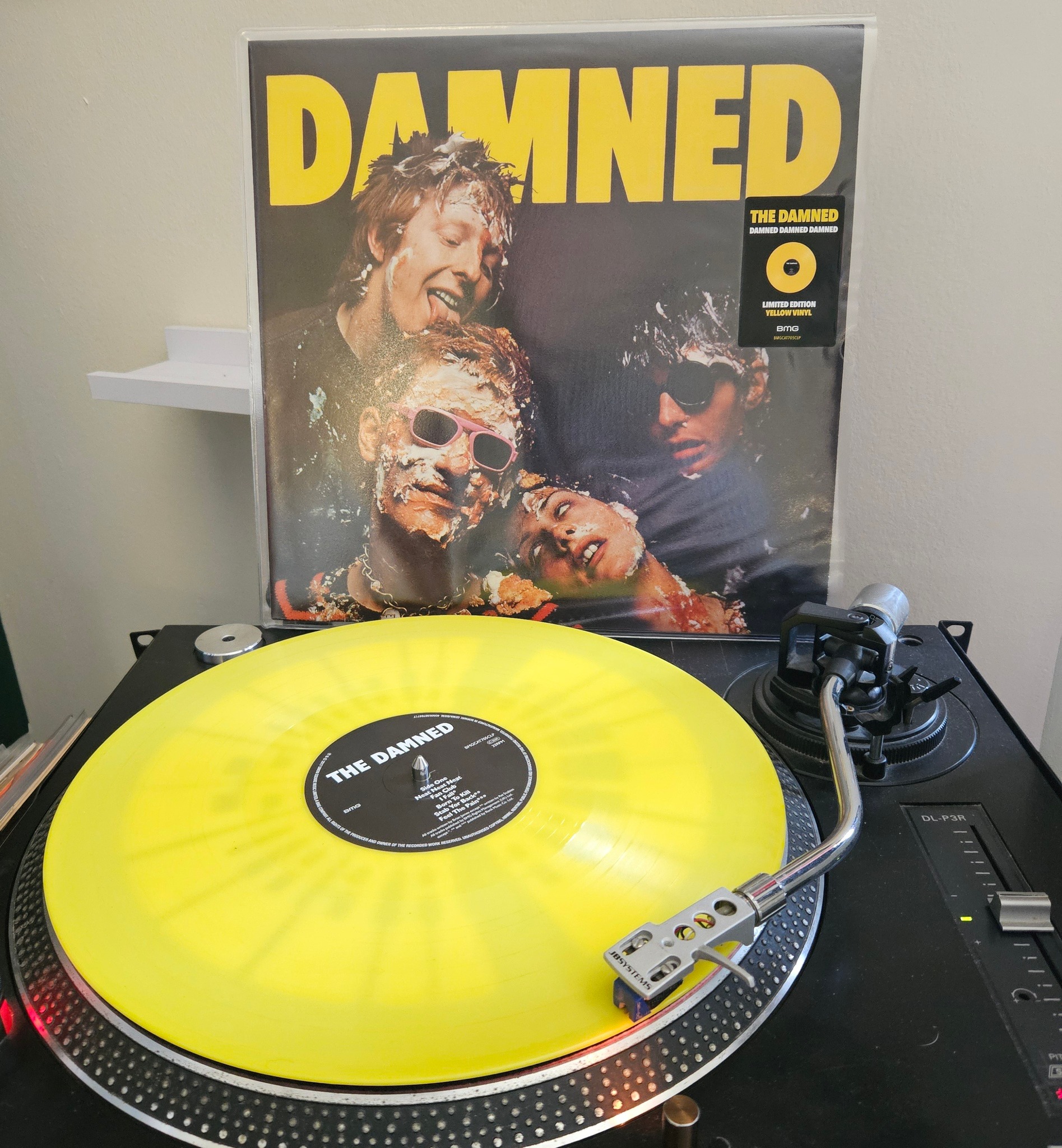 廃盤 激レア THE DAMNEDイエローヴァイナル仕様 レコード LP The Damned 2017 yellow vinyl repress