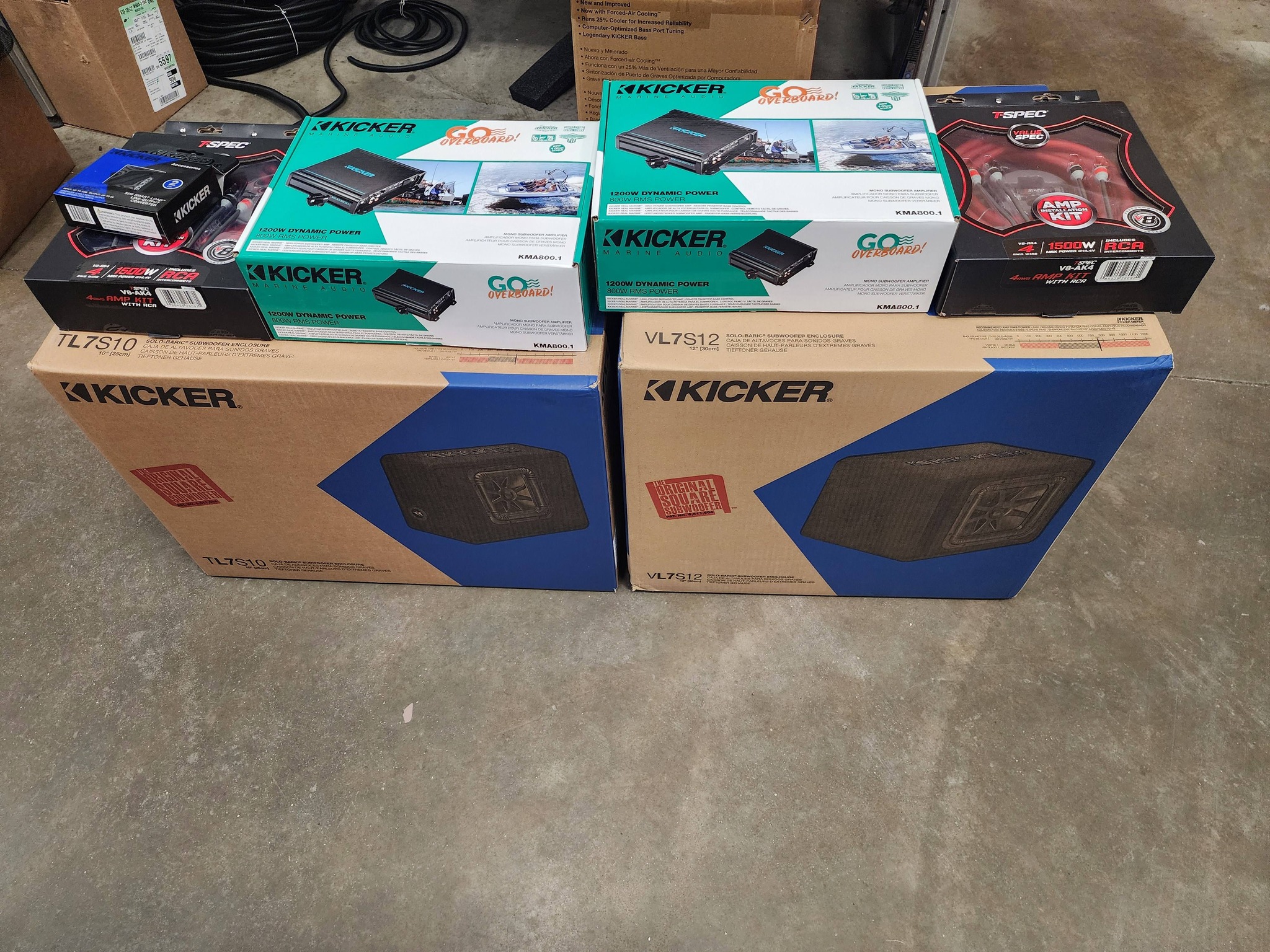 Kicker car audio system