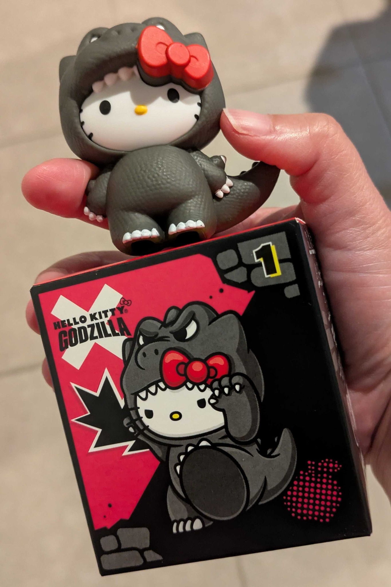 Hello Kitty x Godzilla - Looking to trade for # 1, 2, 5, 7, 8!