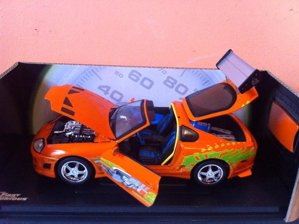 🔥 KYOSHO X FAST & FURIOUS 🔥 Toyota Supra Turbo 1:18 Die-Cast