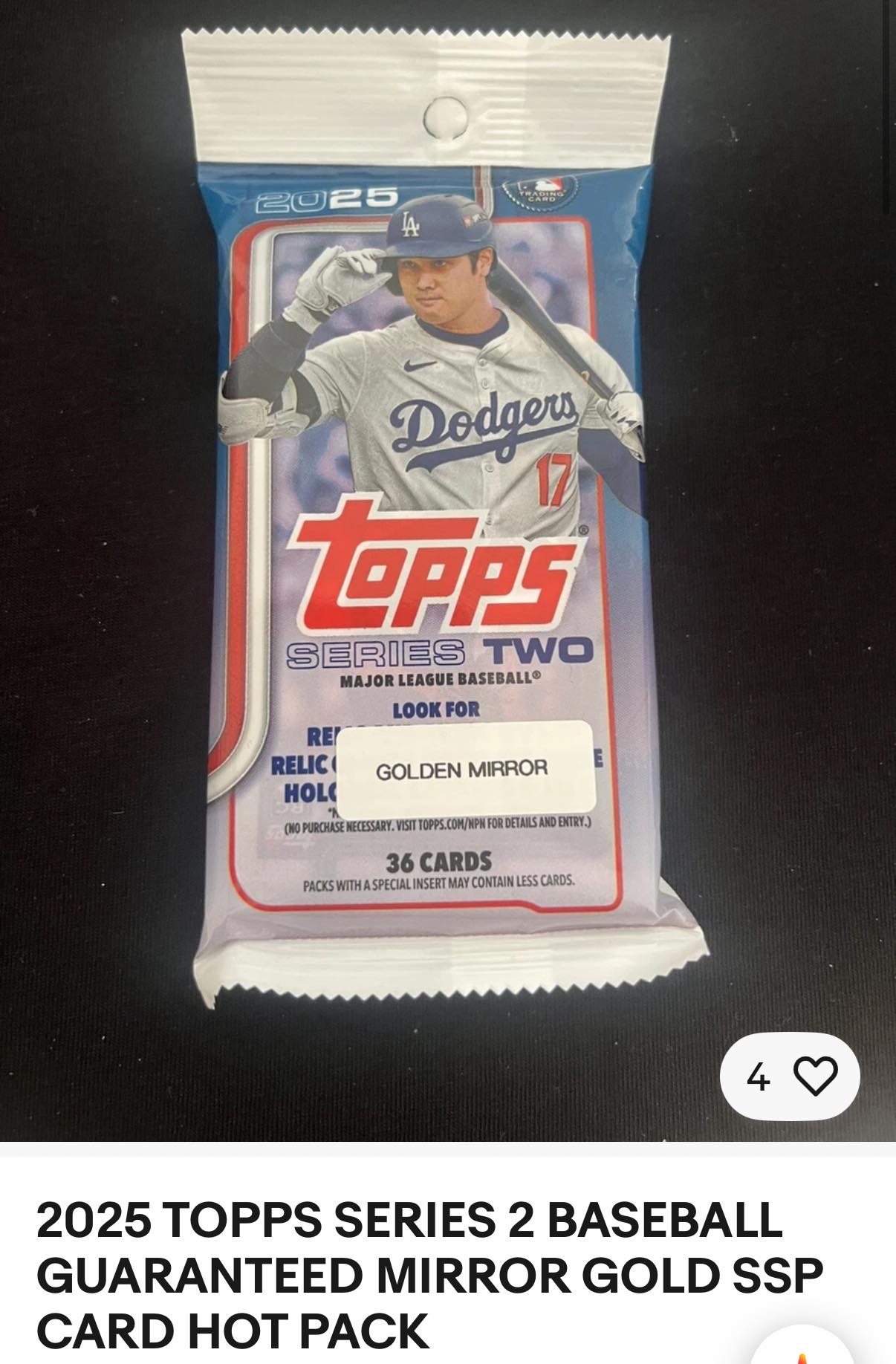 2025 Topps Series 2 baseball cards with guaranteed mirror gold SSP 