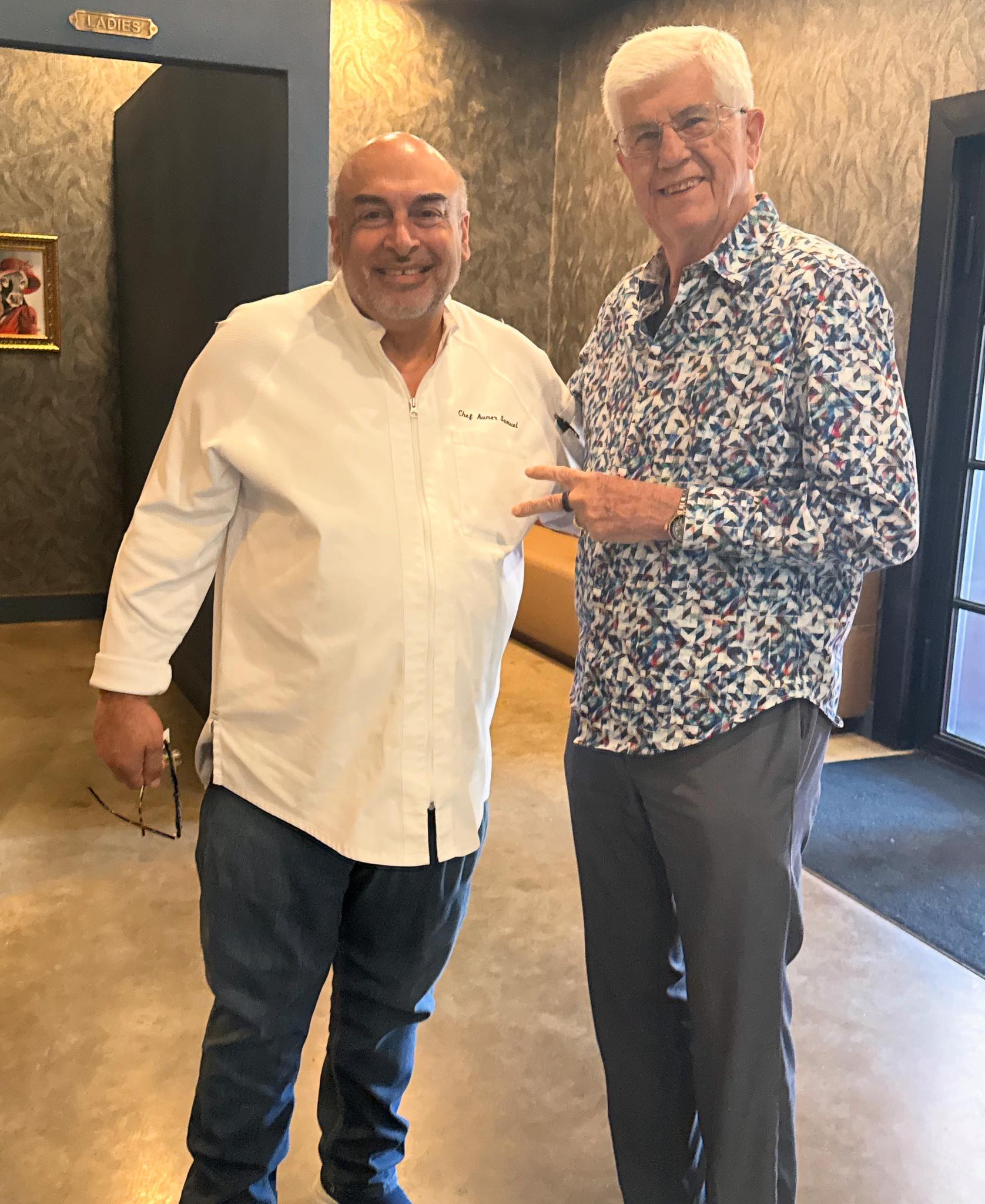 Avner - What an honor meeting and hosting legendary Coach Del Harris at ...