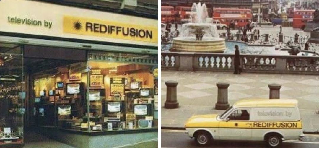 70s 80s Kids UK | Rediffusion was a major retailer for television and ...