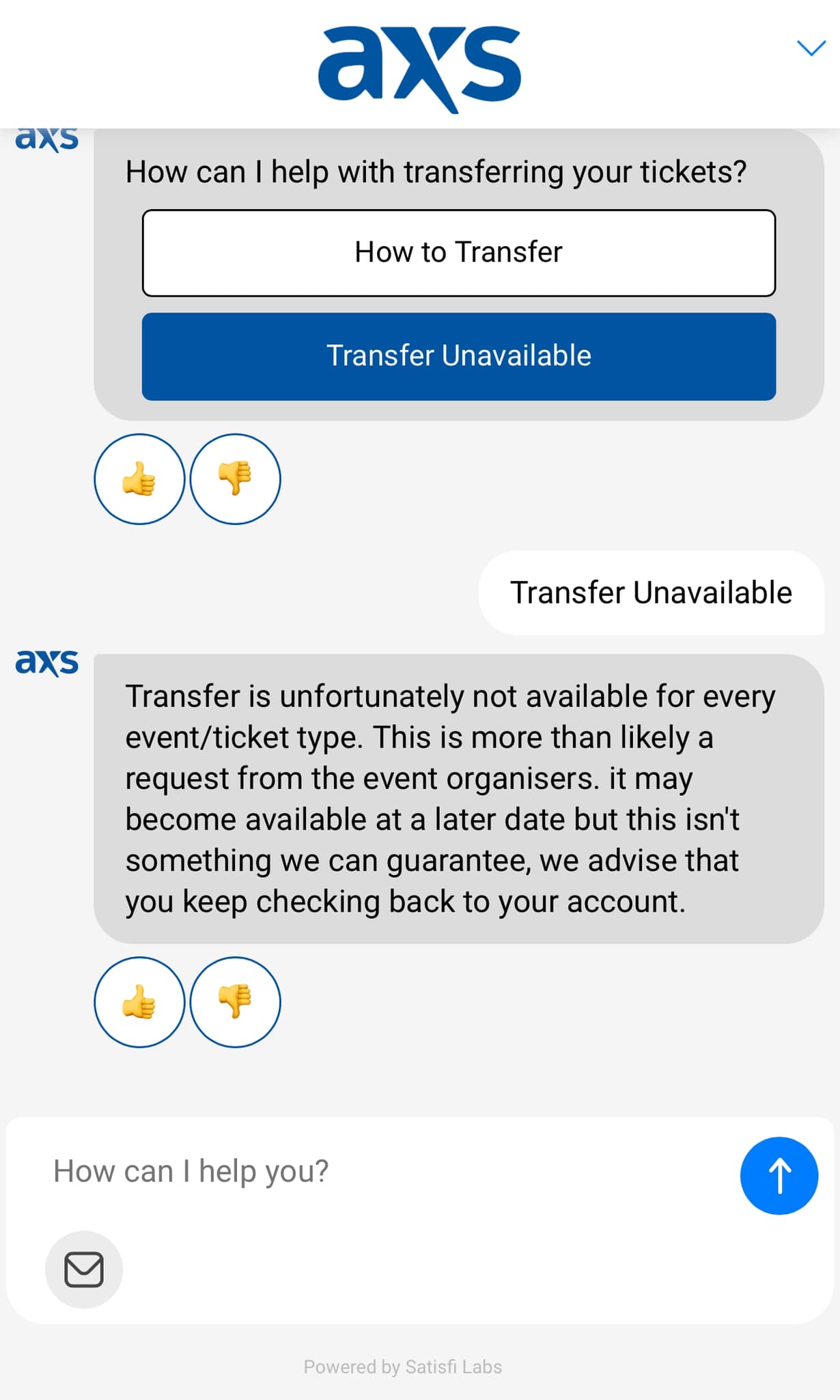AXS | Hi UK people! I just found how you can contact AXS directly ...