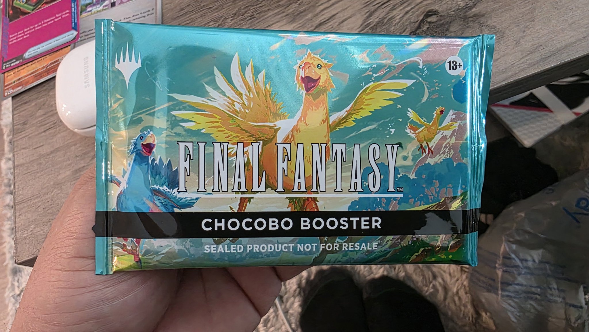 Found one in the wild. M ិ្ឹ e SAASANG 3+ FINALFANTASY FINAL 