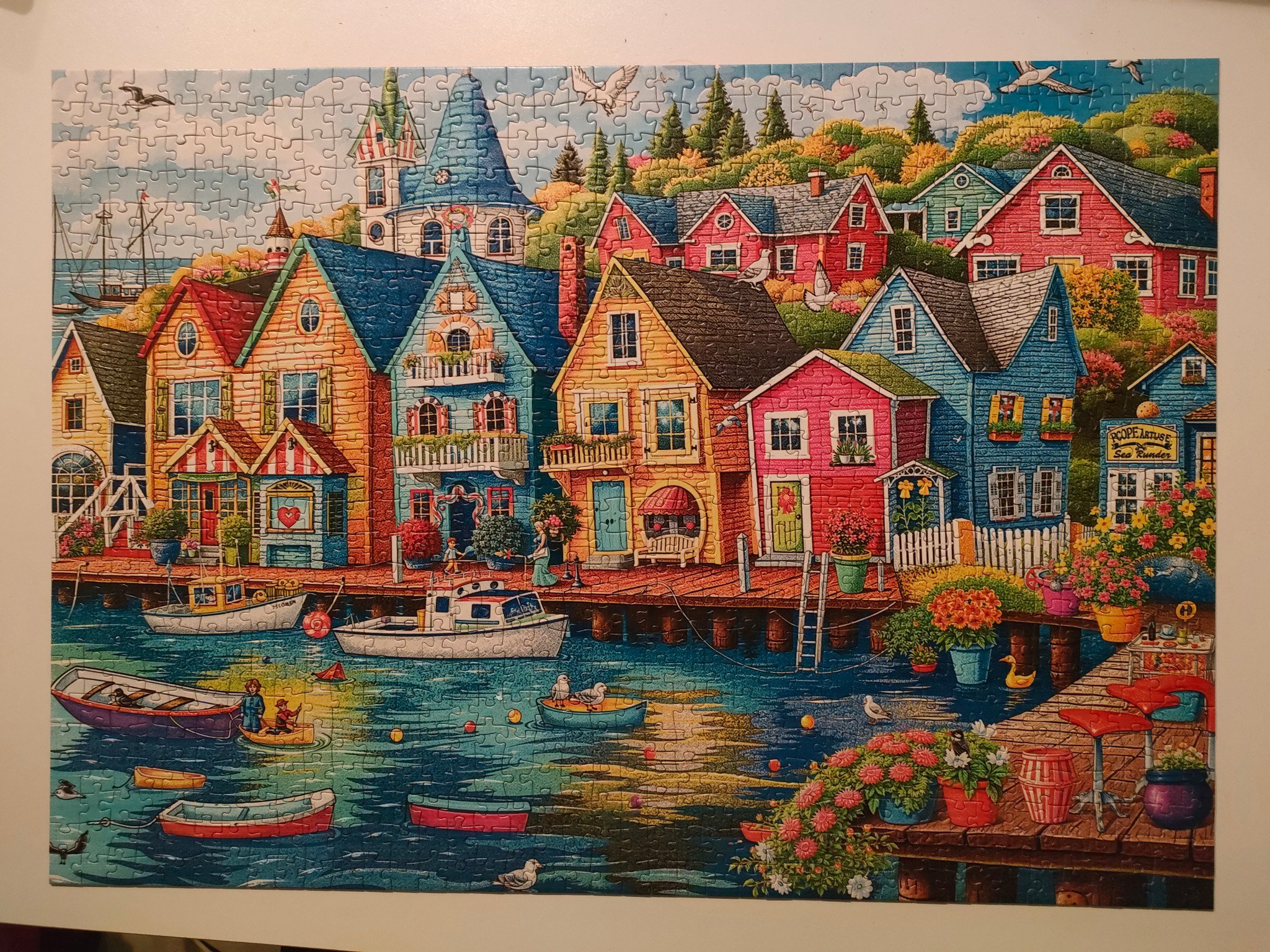 Modern Artists Jigsaw Puzzle – 1000 Piece Puzzle With Mini Poster Featuring 70 Iconic Artists