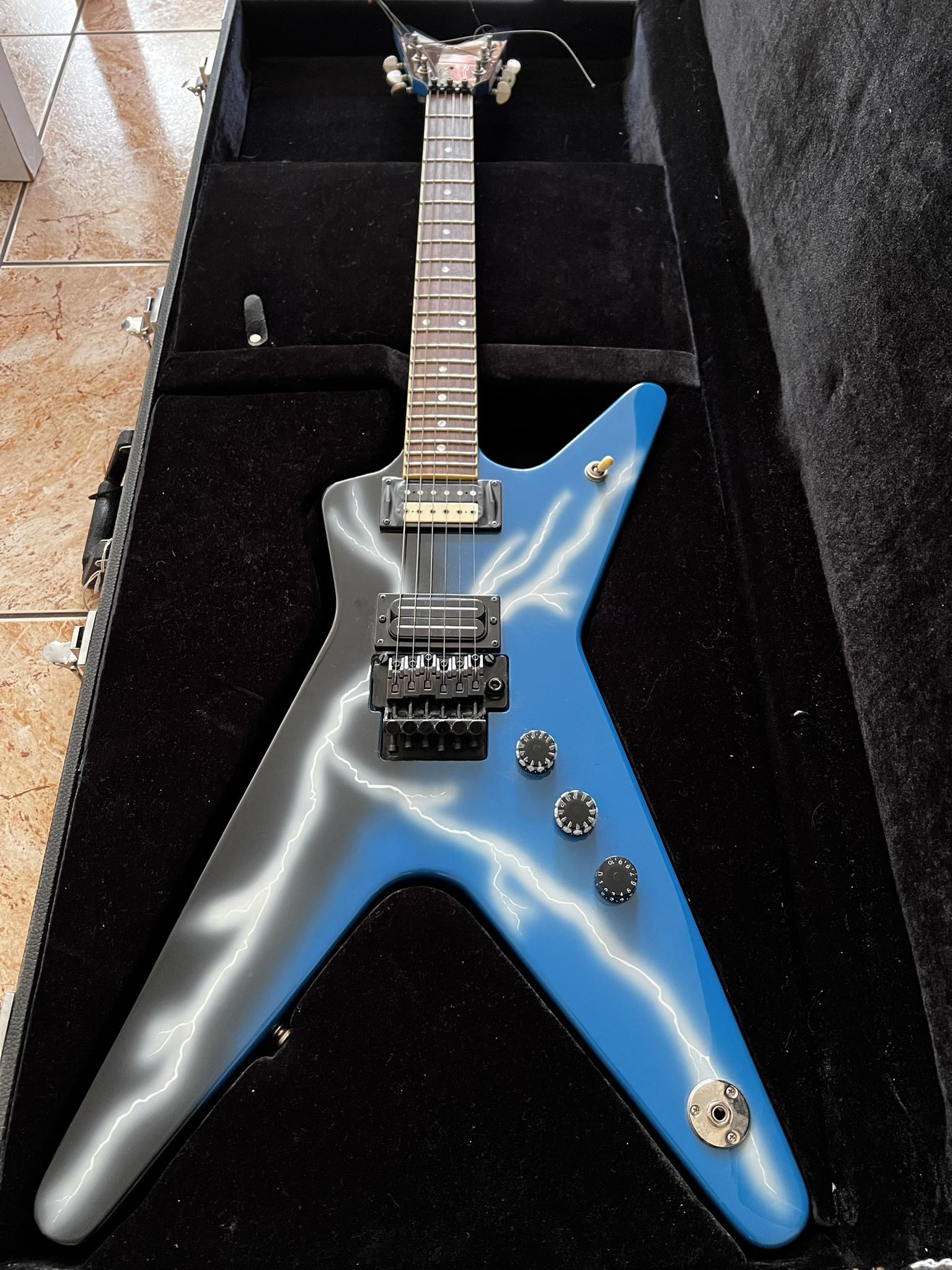 Dean From Hell 2006 guitar, first China production
