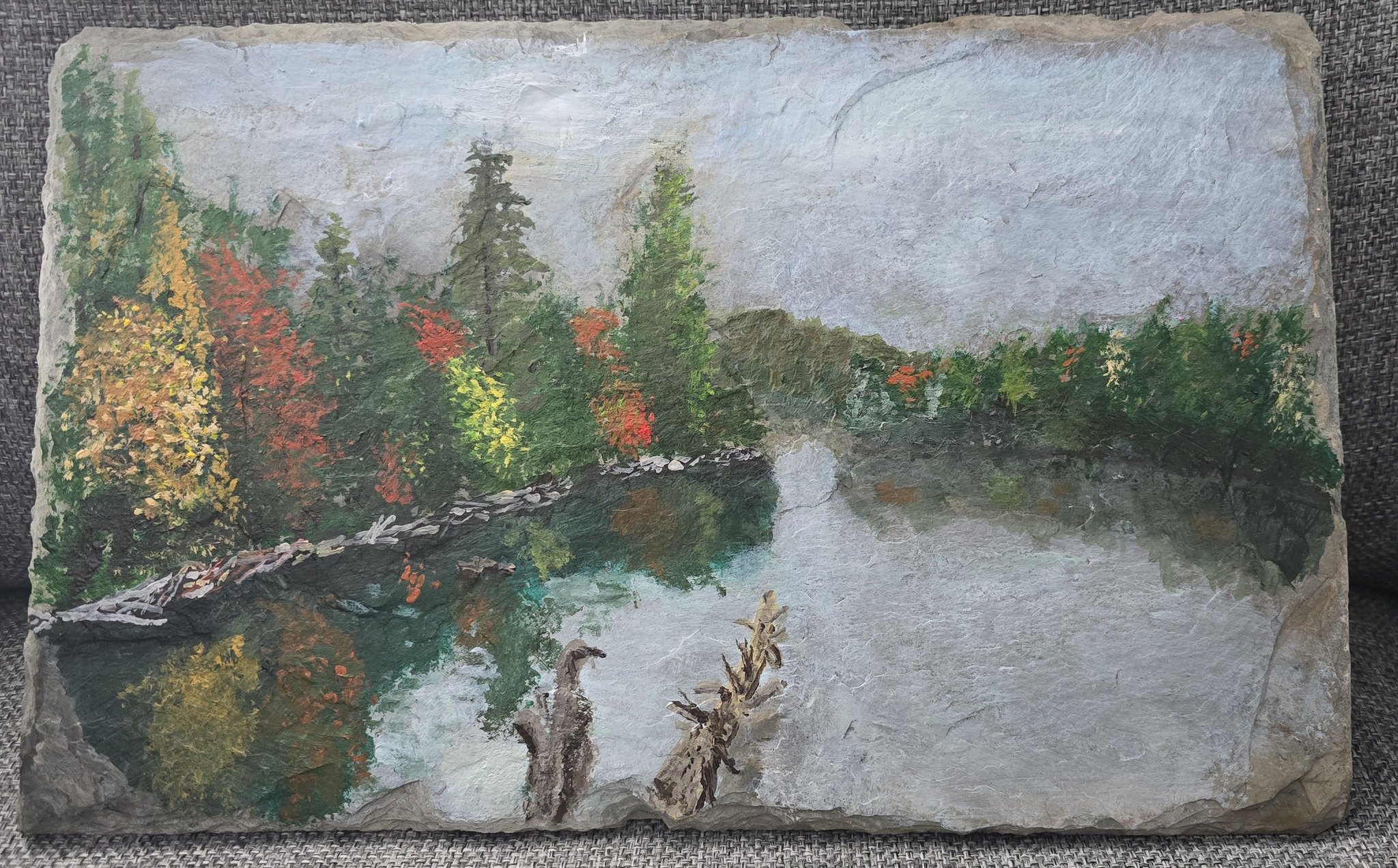 Algonquin Park fall landscape paintings