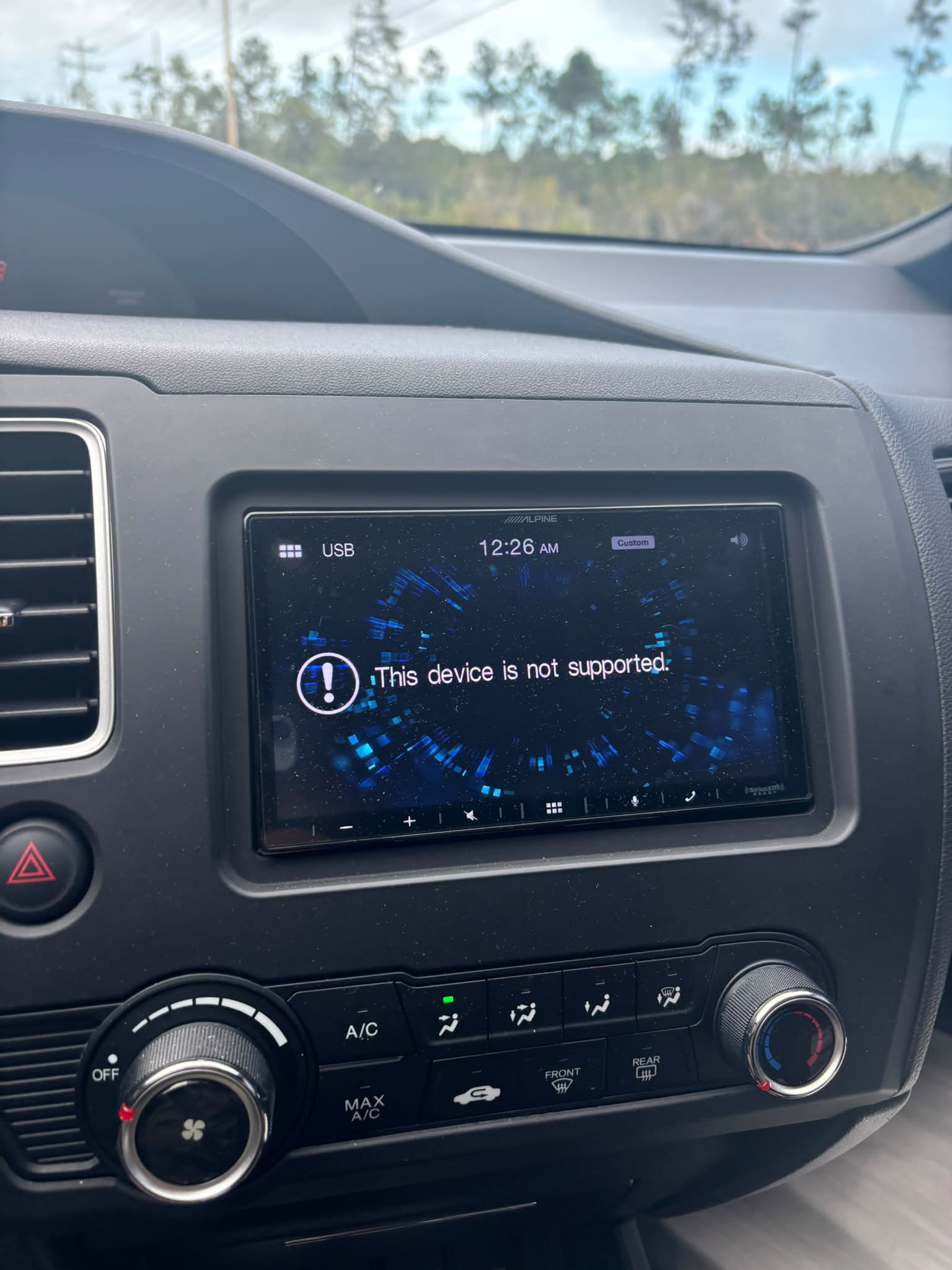 Alpine ILX-F509 wired CarPlay not working after 7.0 firmware update