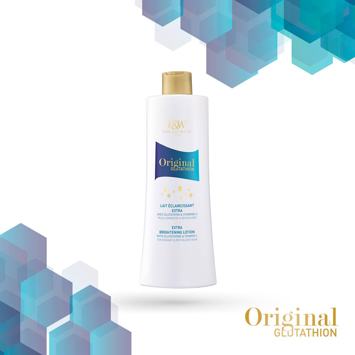 Fair - [ORIGINAL GLUTATHION] A glowing skin! 💙Discover a product with the perfect texture, designed to brighten the complexion and tone down pigmentation spots. Use daily after cleansing skin. 💙