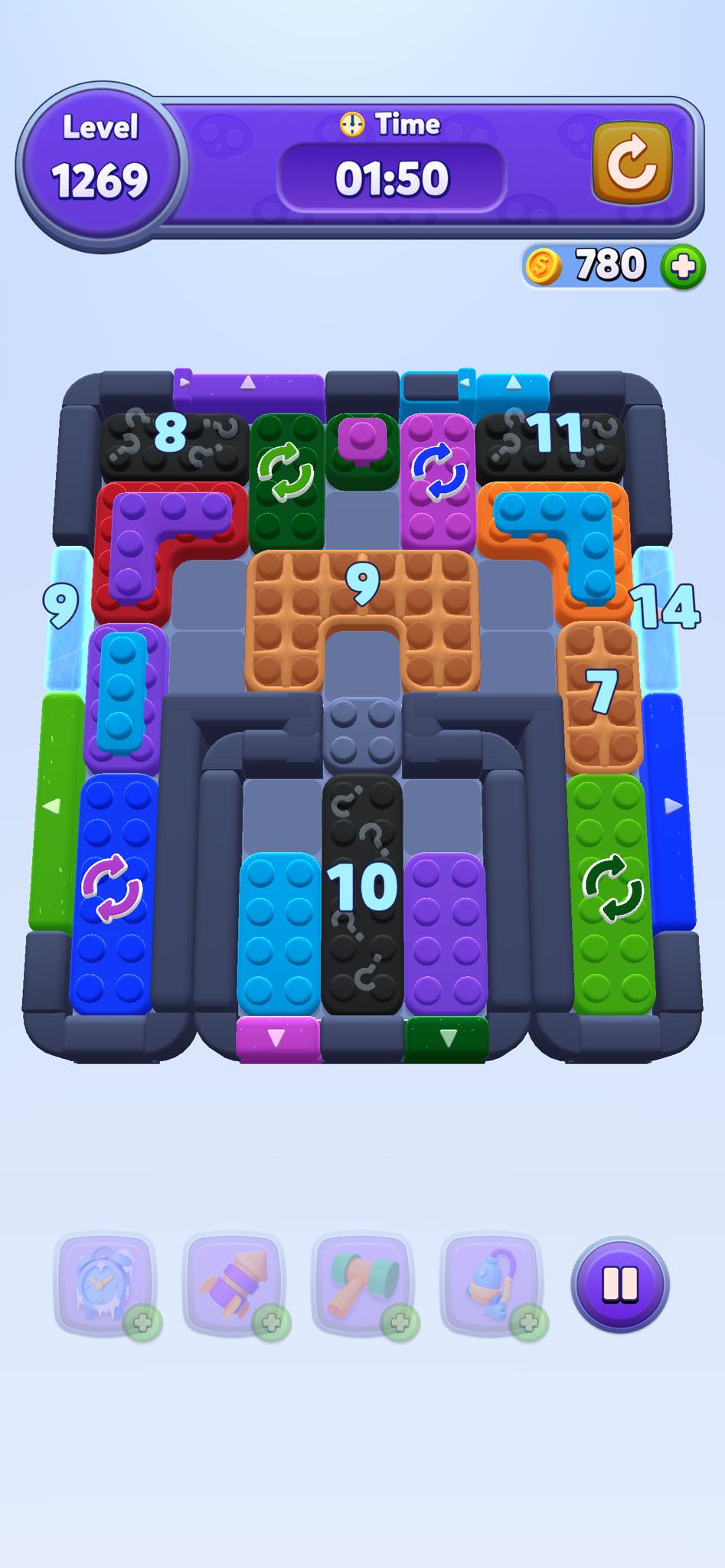 Color Block Jam | Can anyone help, I can’t get rid of the blue/purple ...