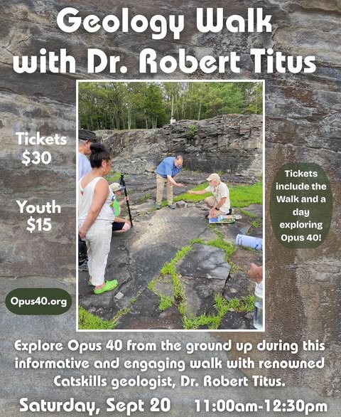 The Catskill Geologist | Robert is running his fourth geology walk at ...