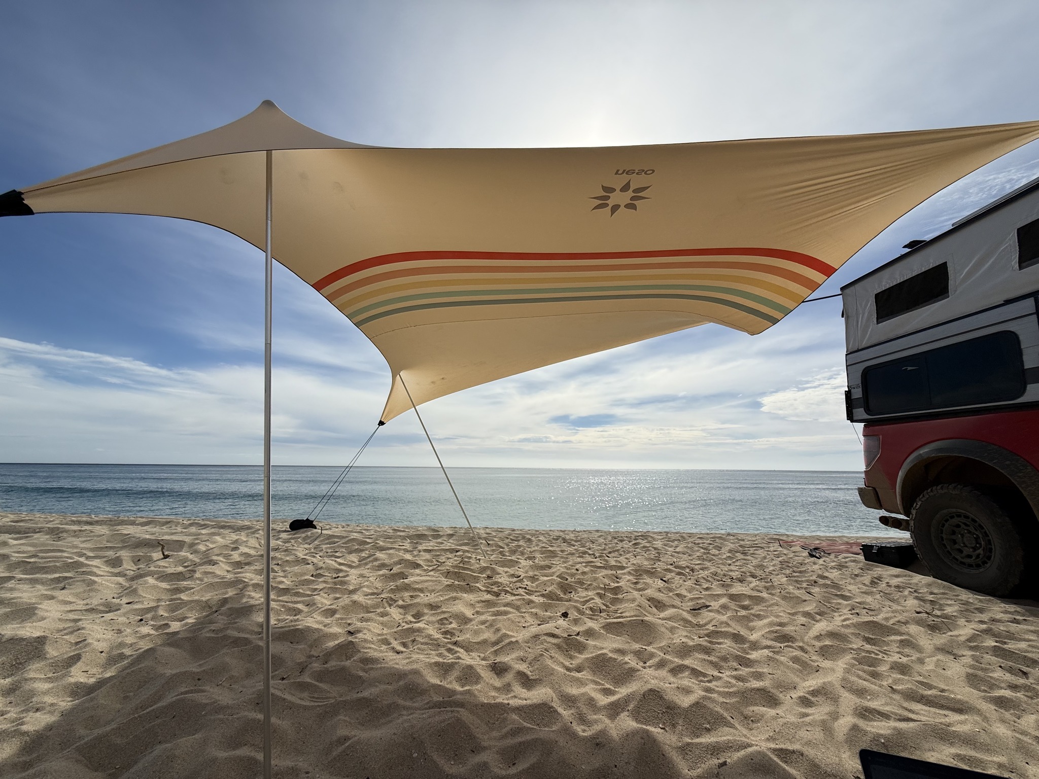 offroad roof tent Aluminum Hard Shell Rooftop Overland Tent for 2–3 People with LED & Skyview Größe:1 kg Spiritual night vision goggles Type: Sequencer Ready for relaxation in