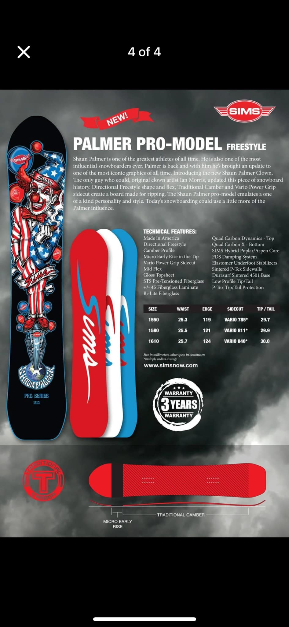 Shaun Palmer 1992 and 2017 pro model snowboards