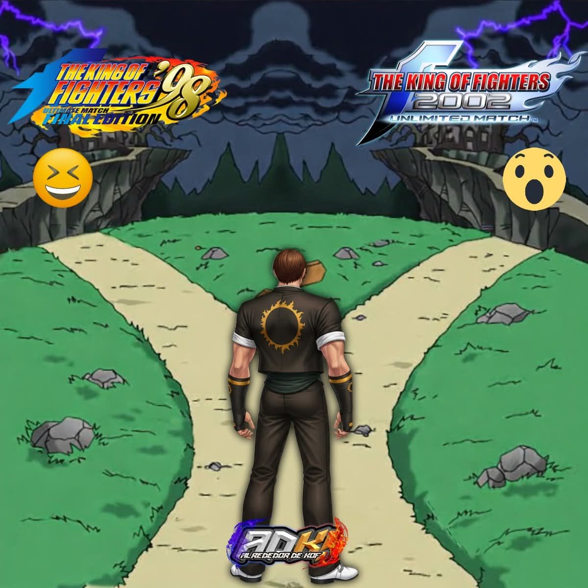 Your choice your rules #KOF2002UM #kof98um #retrogaming 