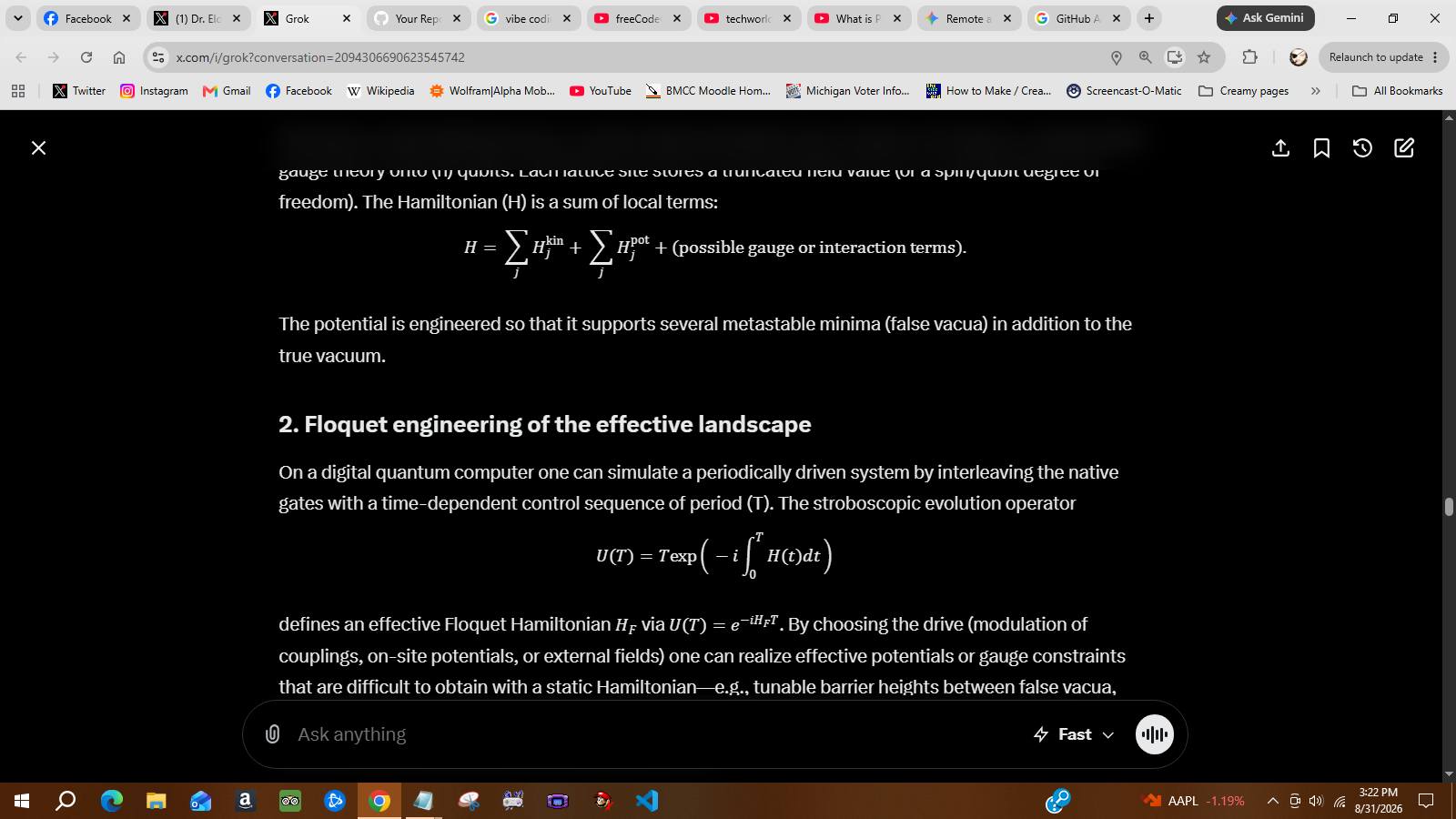 How to simulate a quantum multiverse using quantum computers with