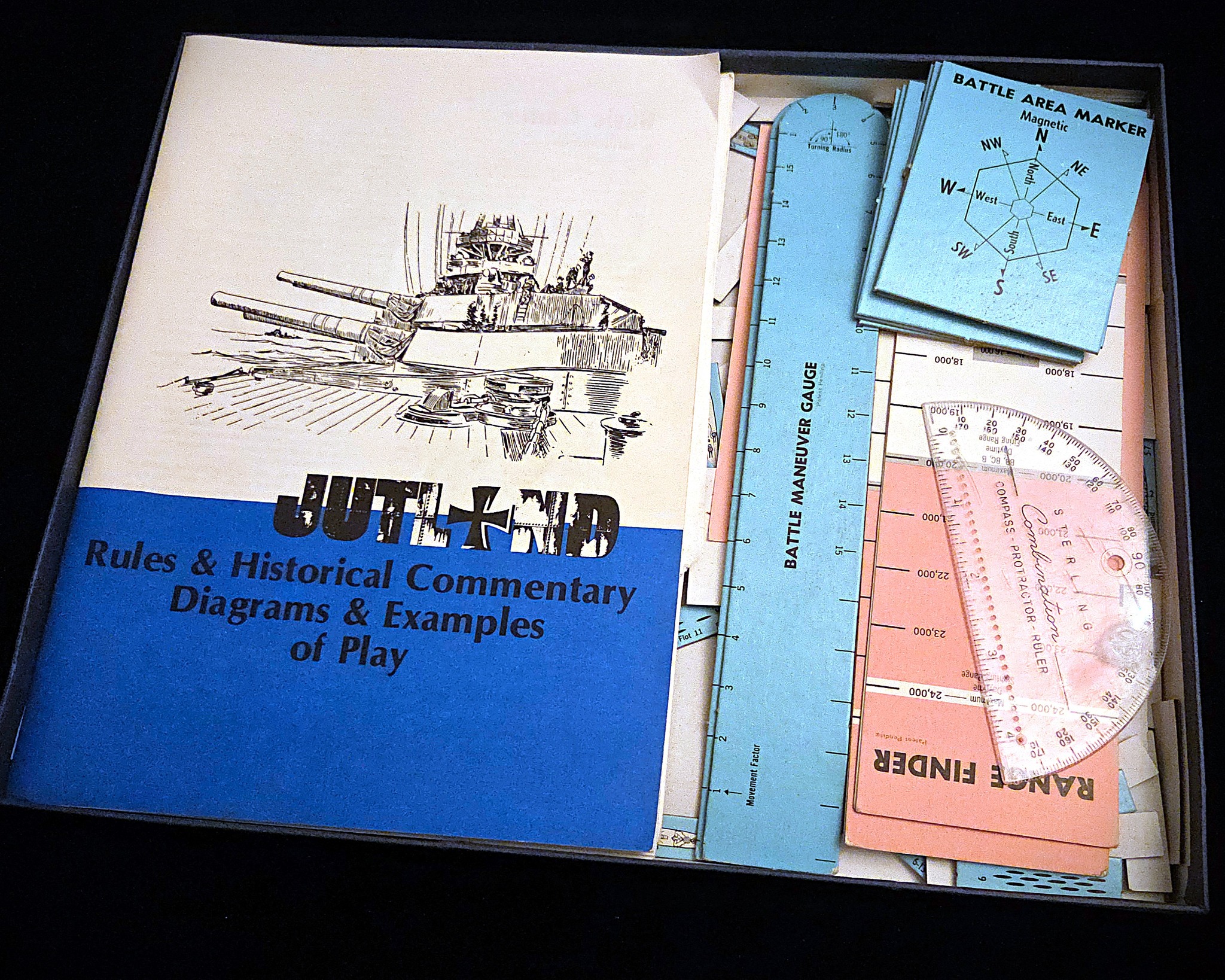 Guns Of August - Espansione Navale (78 Counter E Regolamento) Per Gioco Da Tavolo Avalon Hill - Foto 4