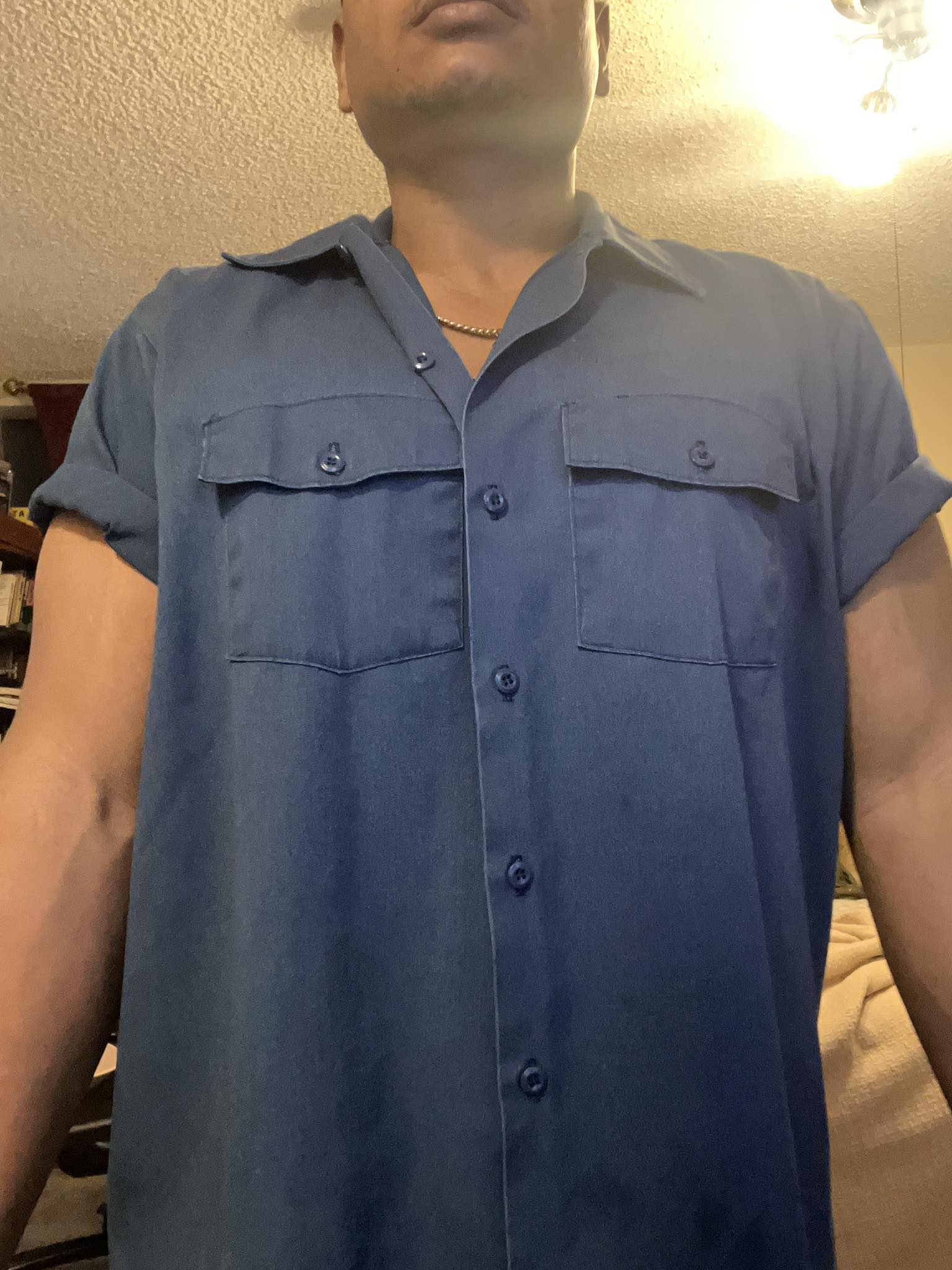 Man still wears favorite childhood Dickies shirt after 30 years