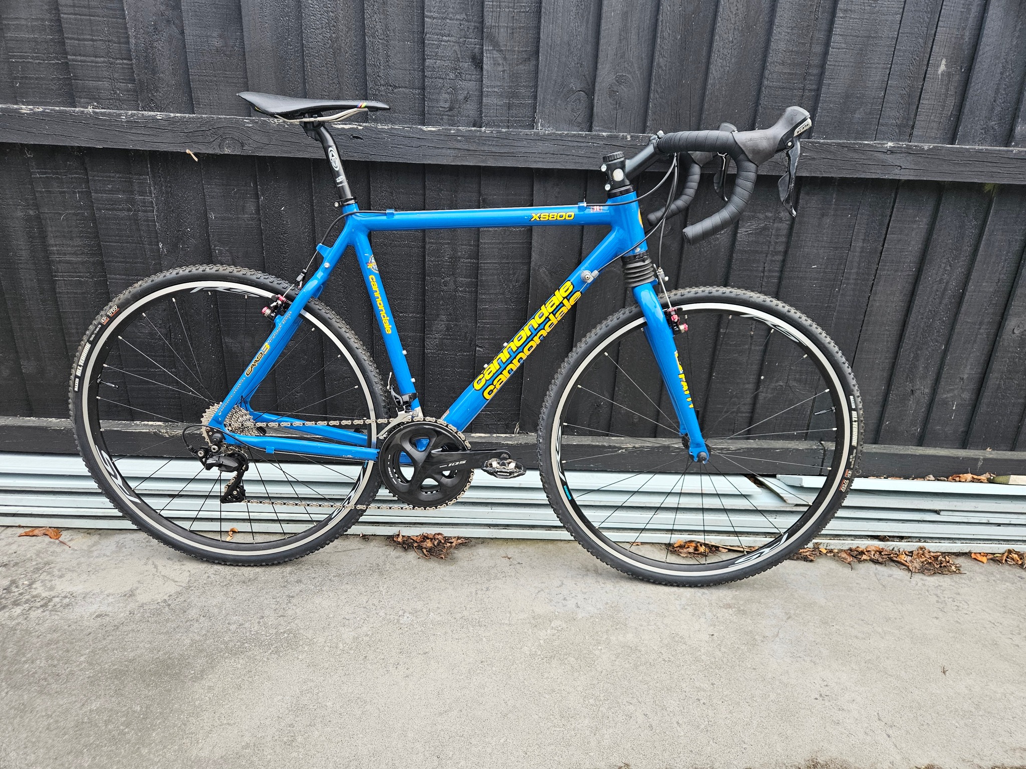 Finished building Cannondale xs800 with 105 groupset