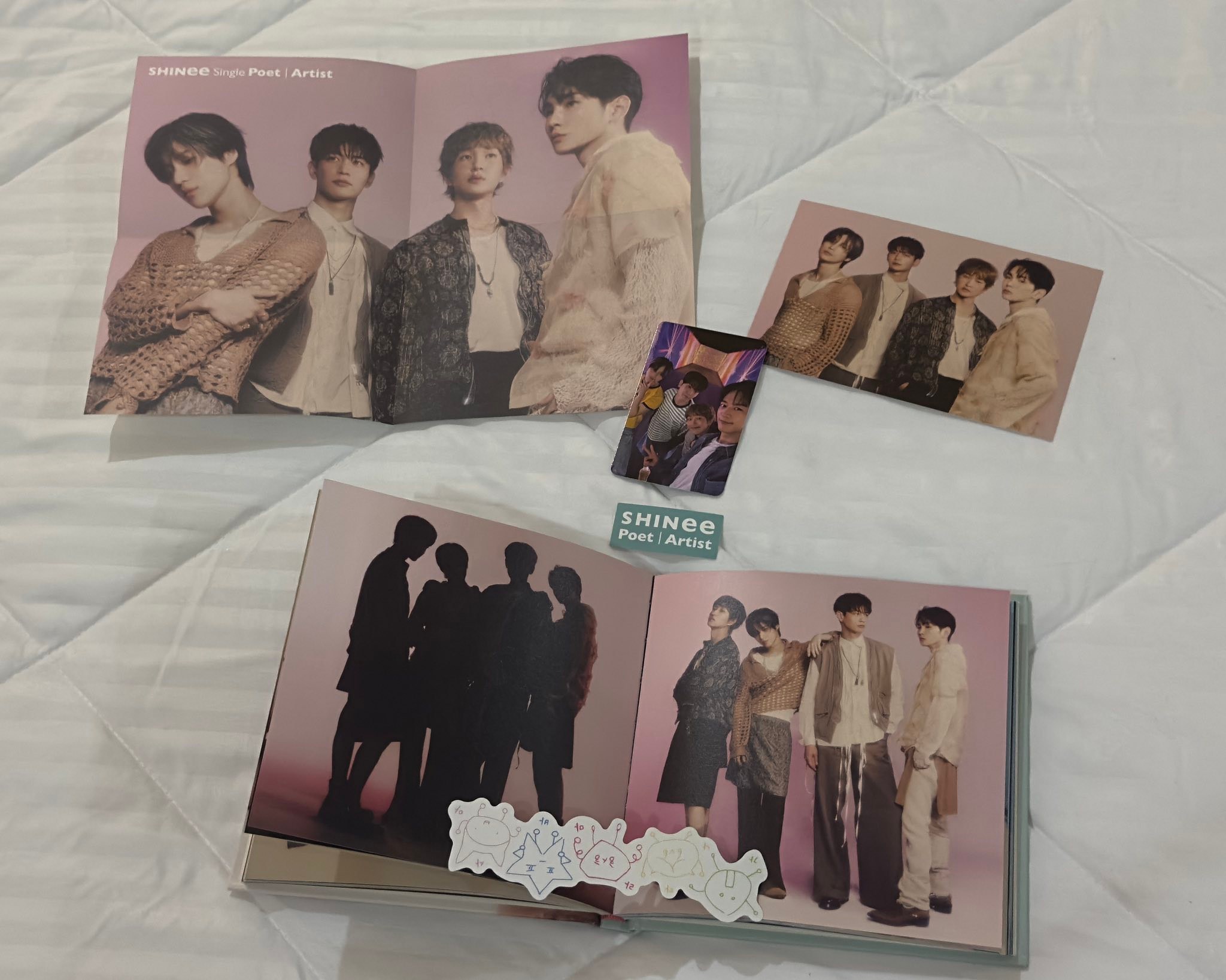 Shinee Taemin 8th anniversary limited Polaroid and photocard