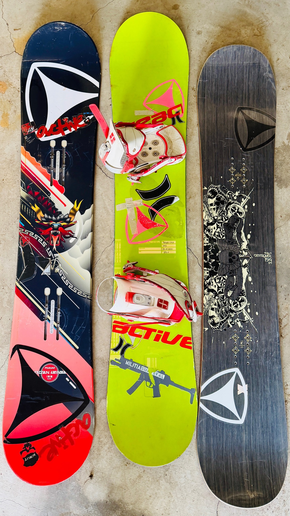 Forum Snowboards Peter Line 159, model year 2000 🤟