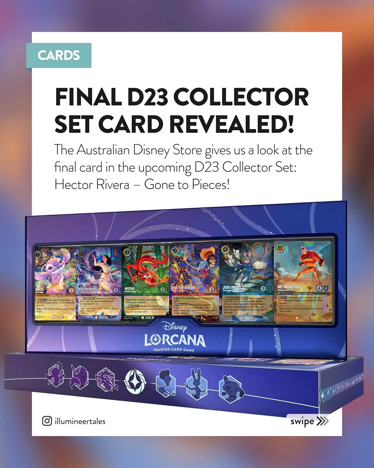 D23 Collector Set final card revealed: Hector Rivera | Long Beach, CA