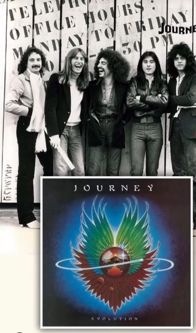 Journey, 1979 Evolution…🎤🎸🎹🎸🥁
