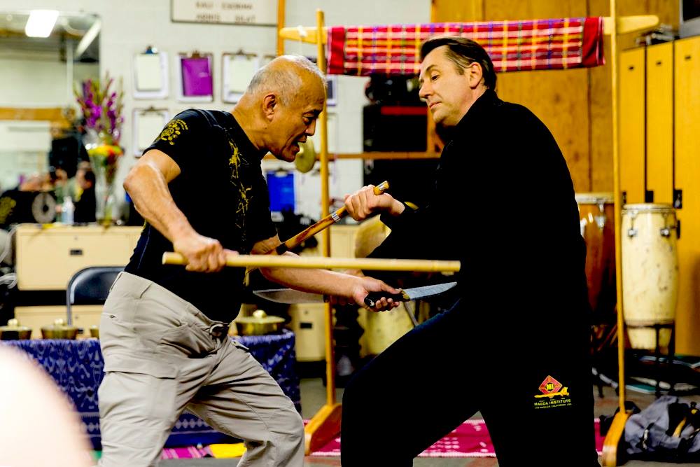 Dan Inosanto on raising consciousness at Cass Magda's seminar