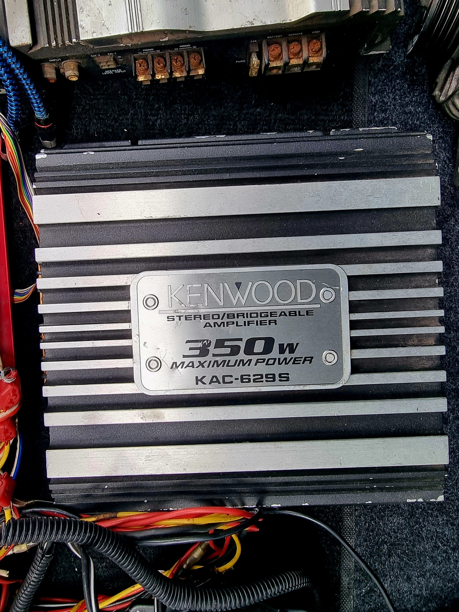 Jdm Kenwood Amplifier Fresh from japan Model KAC-629S Tested 