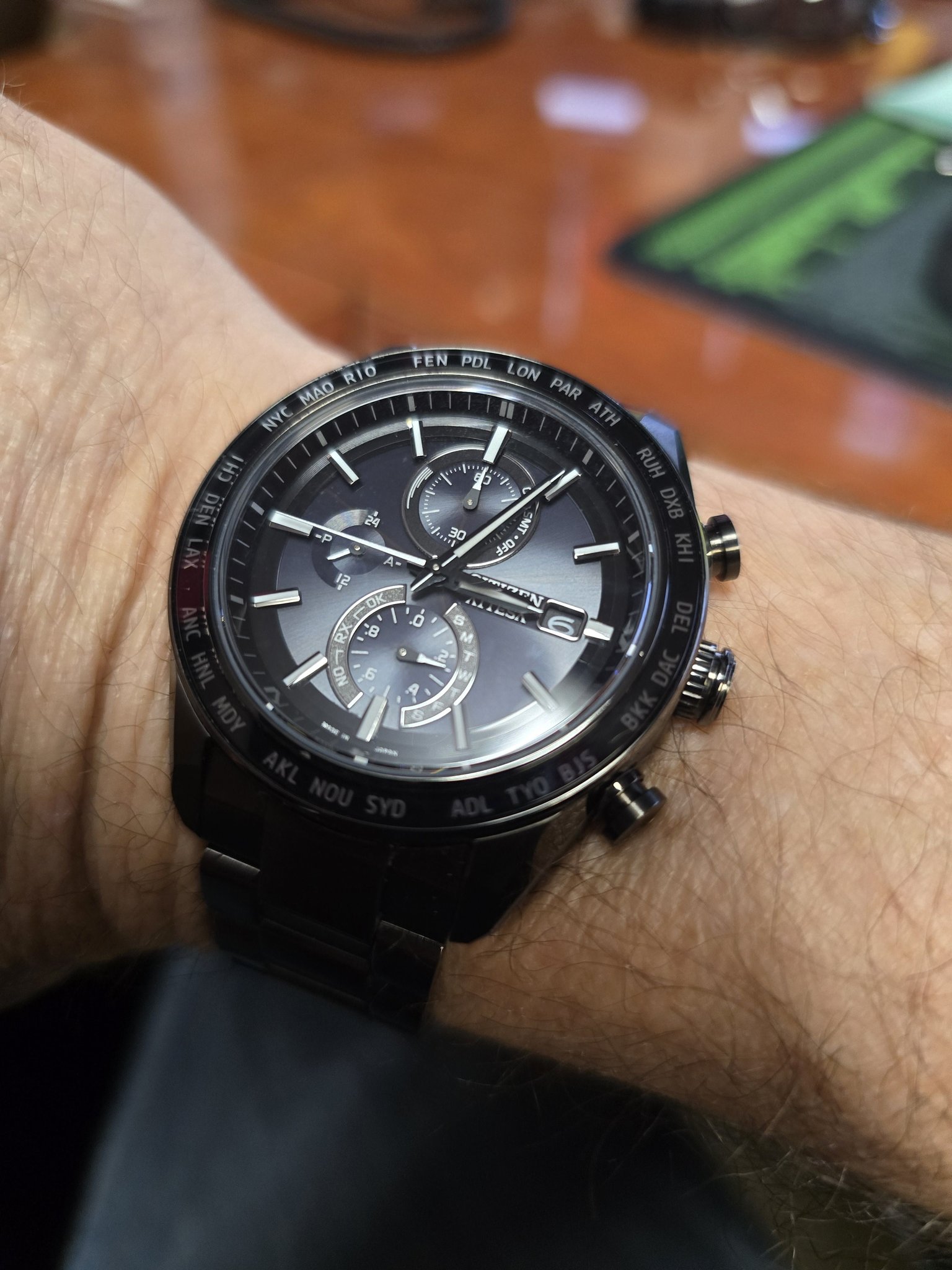 Citizen Attesa H410-T003788. The kind of watch that you set and