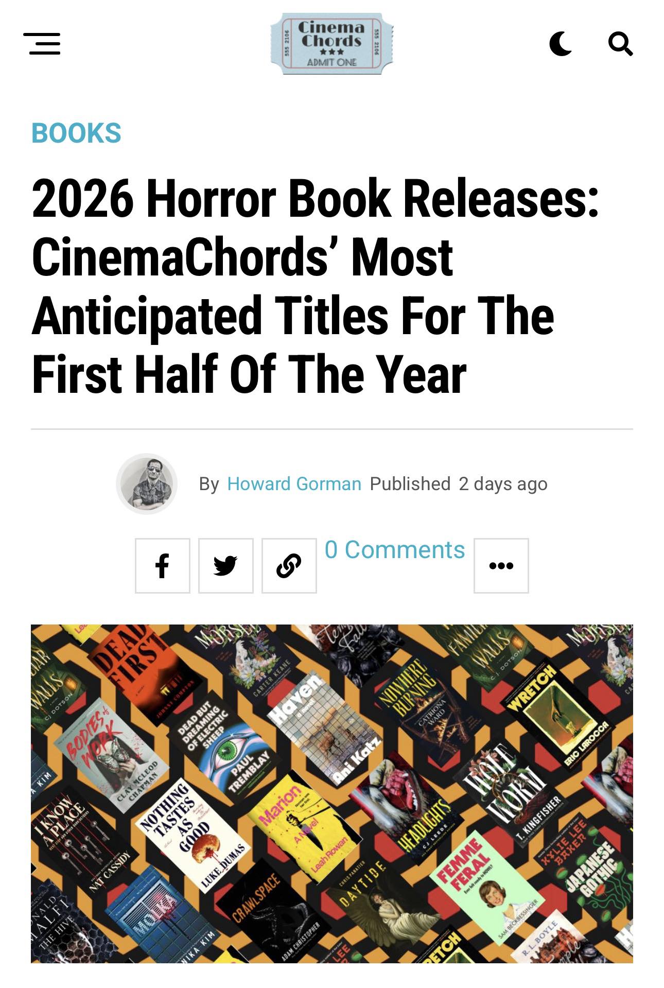 Eric - Wow!!! Really cool to see WRETCH mentioned as one of the Most ...