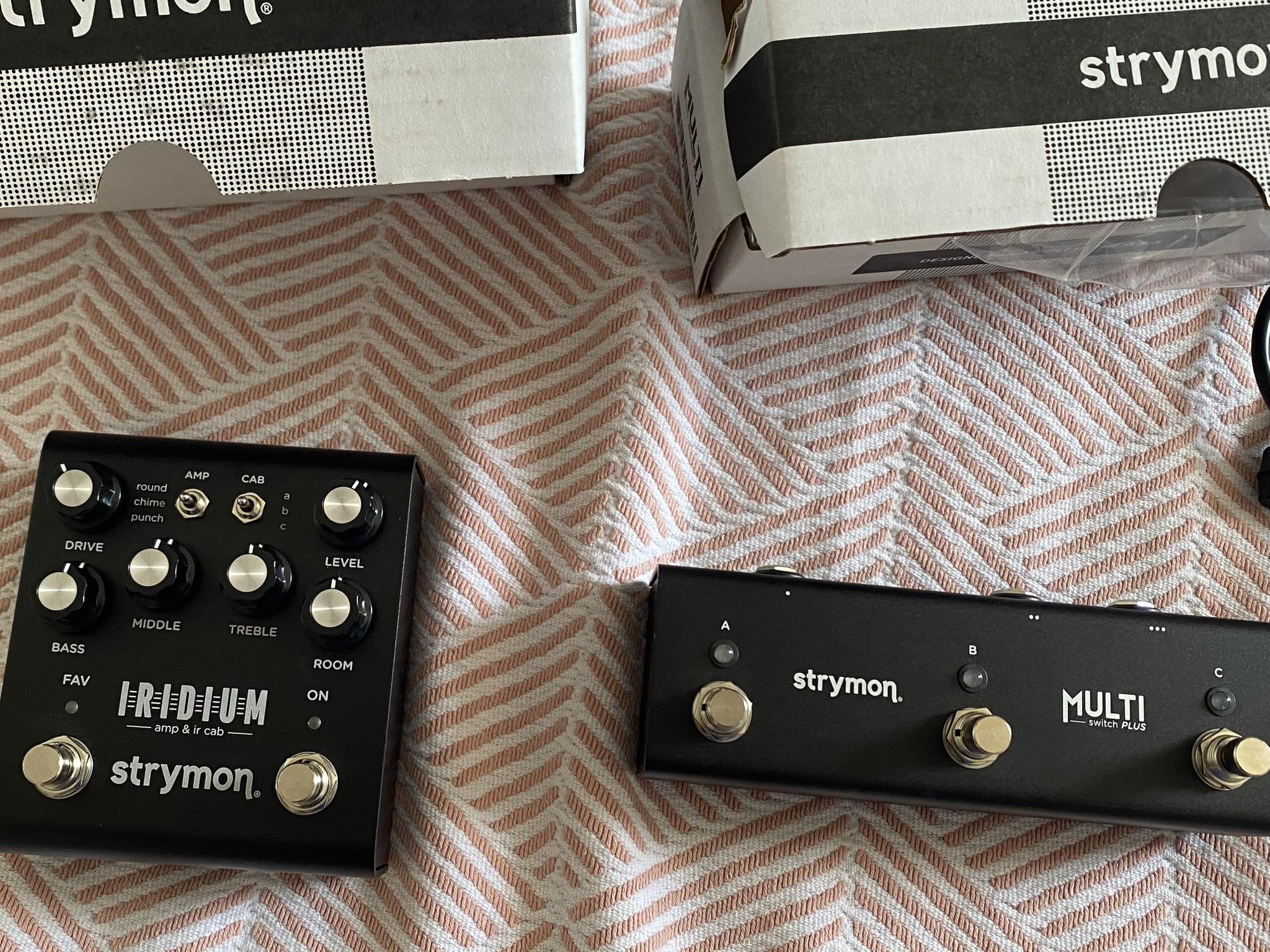 Strymon settings and pedal placement?