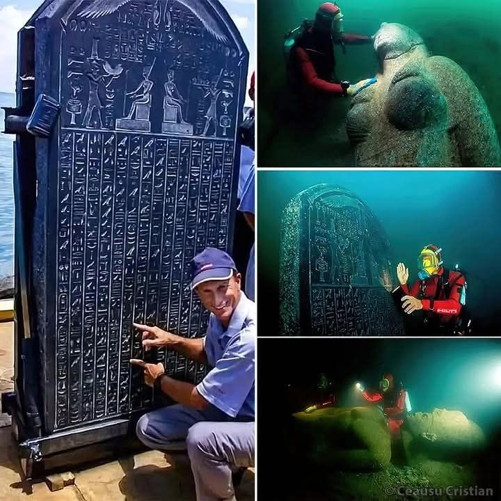 Scott - The lost city of Thonis-Heracleion, submerged for centuries ...