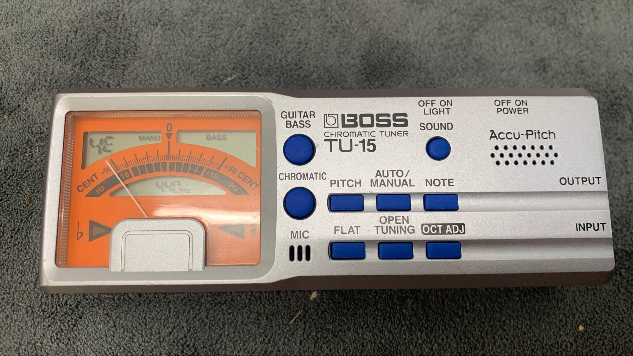 MALAYSIA'S MUSICAL INSTRUMENTS FOR SALE GROUP | Boss TU-15 Chromatic ...