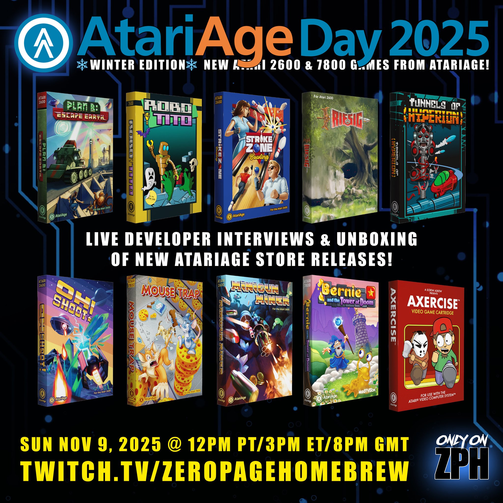 Atari 2600/5200/7800 Homebrew Games | ZeroPage Homebrew & AtariAge ...