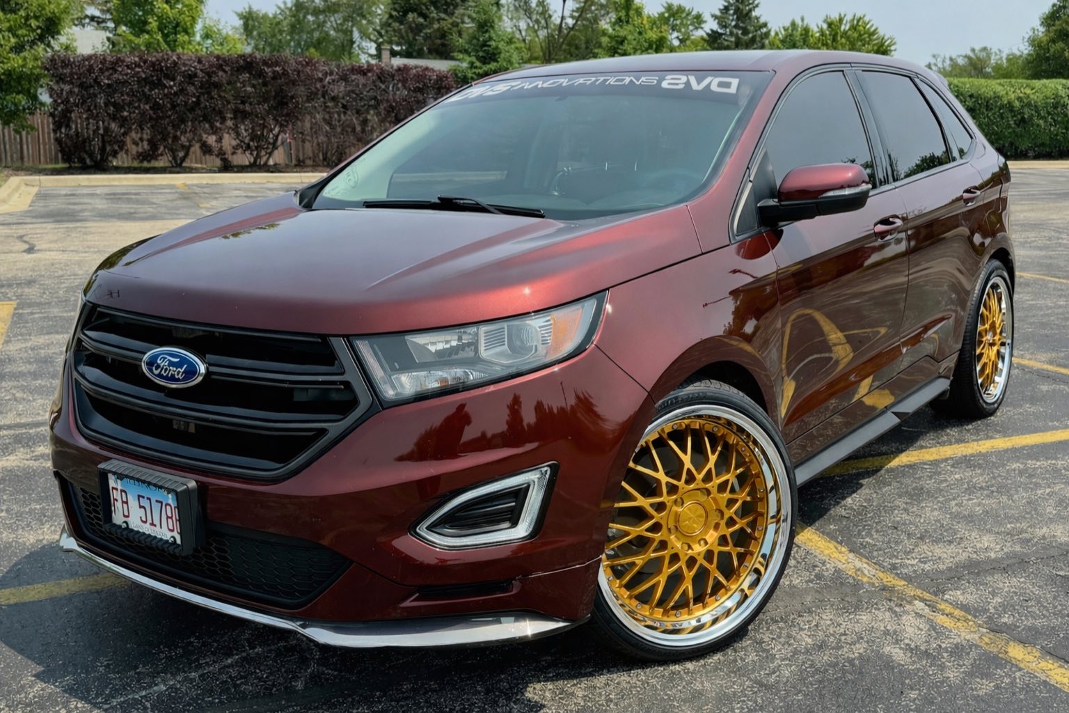 Gold or Silver? 20x8.5 with 245/40R20 is my thinking