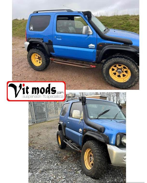 Jimny off road lift kits & modifications