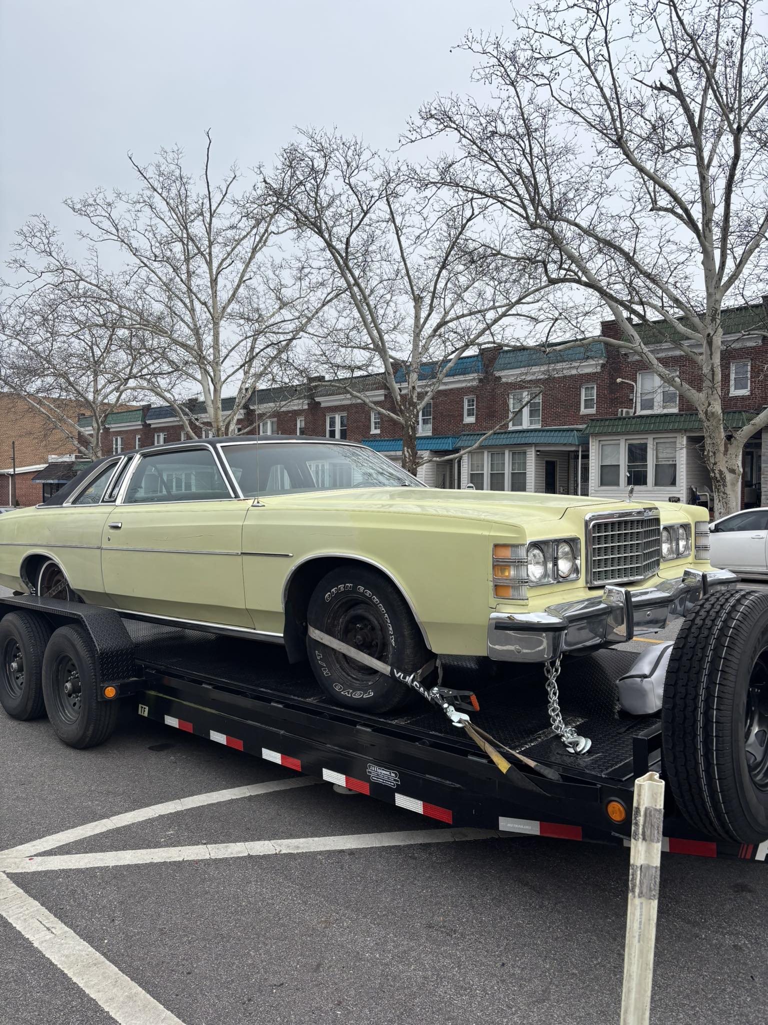 Restoring a 1975 car from crusher