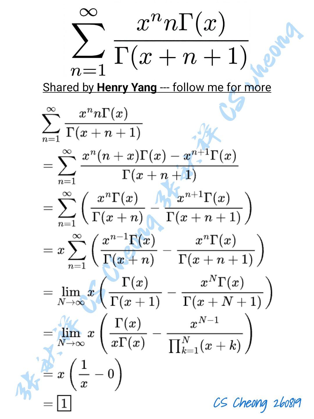 Shifting Index