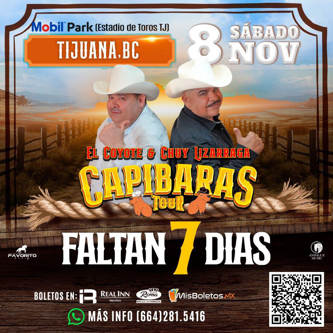 Jack - 🤘🏼JACK RIVAS TE INVITA🤘🏼 ️“EL COYOTE” & “CRUZ LIZARRAGA” llegan ...