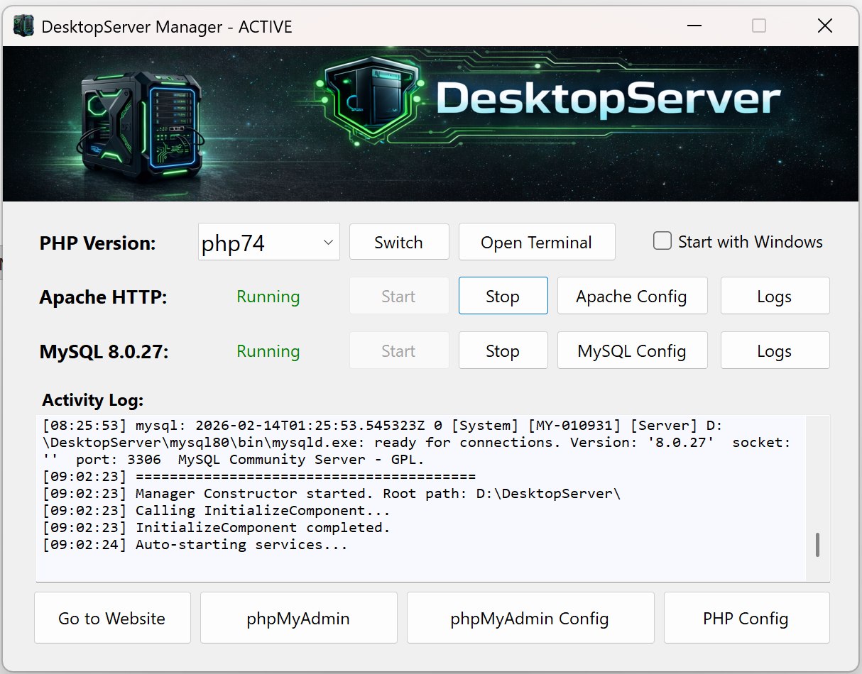 กลุ่มนักเขียนโปรแกรม | แจกโปรเจกต์ DesktopServer – ตัวจัดการ Stack ...