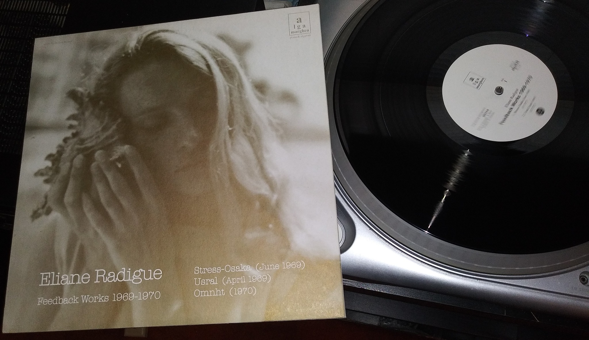 RIP Eliane Radigue. Eliane Radigue - Feedback Works 1969-1970 2012 