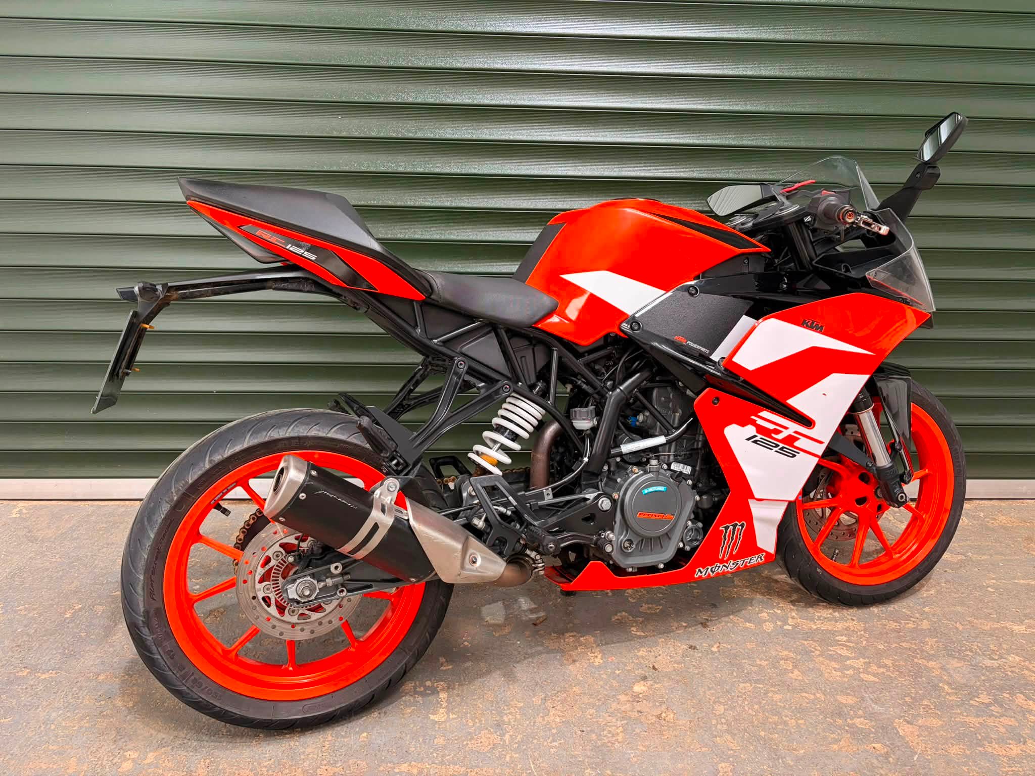 Red Monster motorcycle for sale in Northampton, England